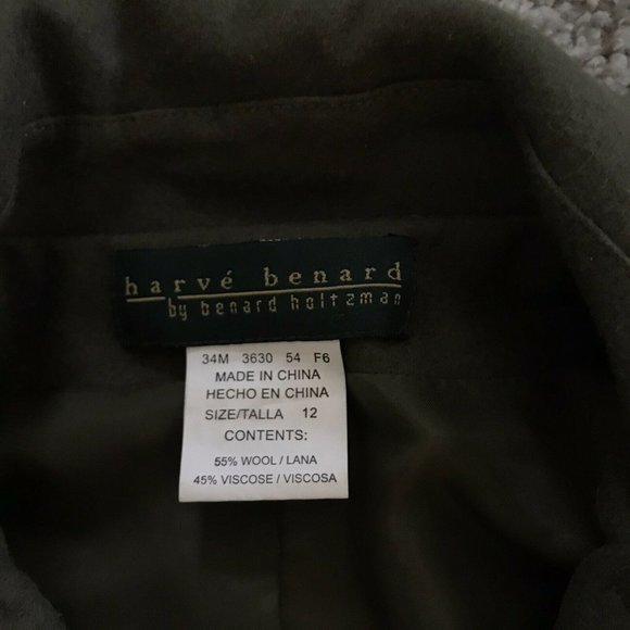 VTG NWOT Harvé Benard Holtzman blazer jacket 12P - Picture 11 of 12